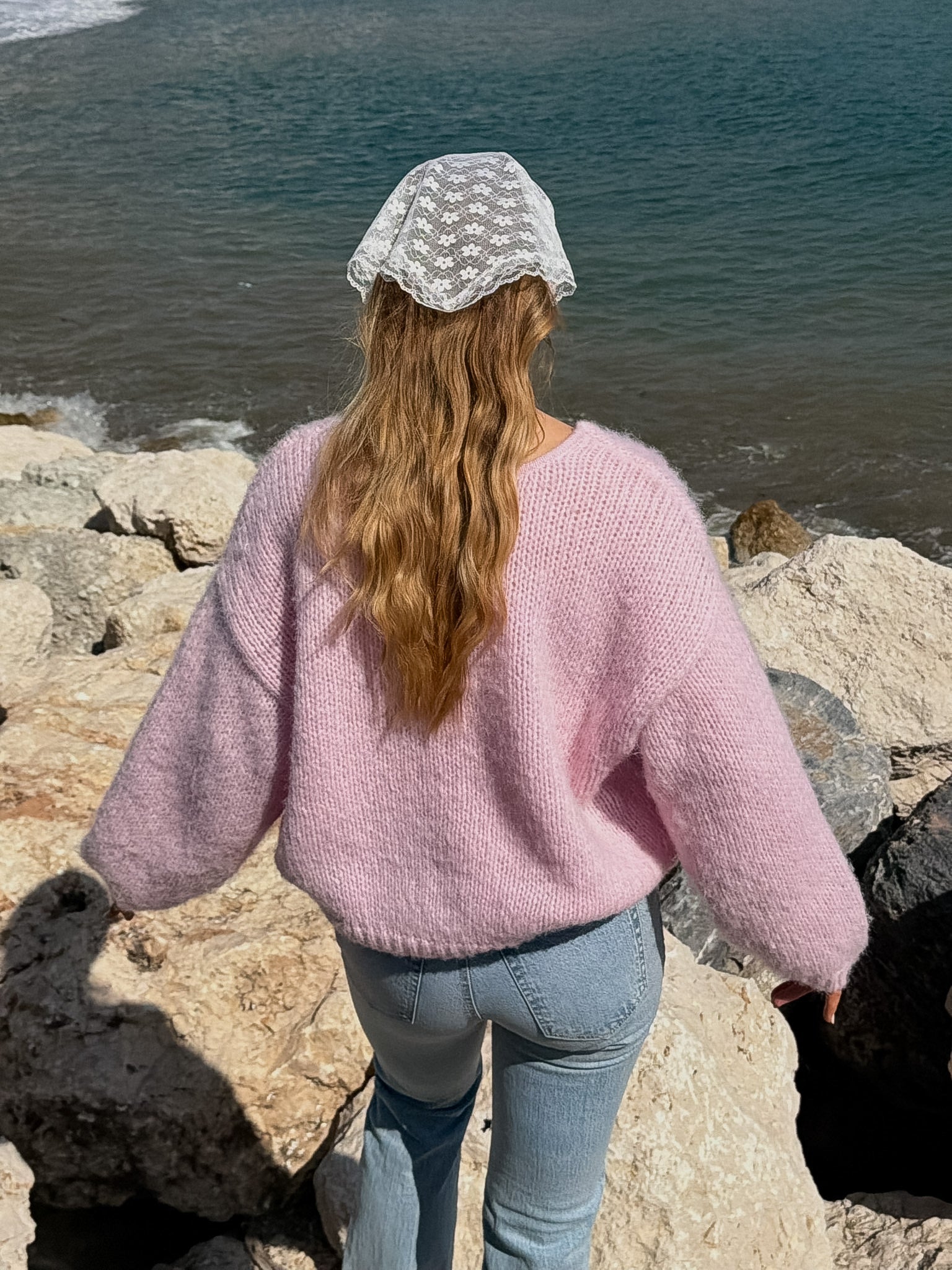 VMMAYBE Pullover - Parfait Pink